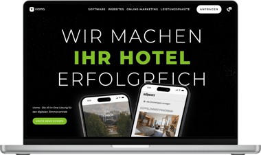 vioma Website Laptop Mockup