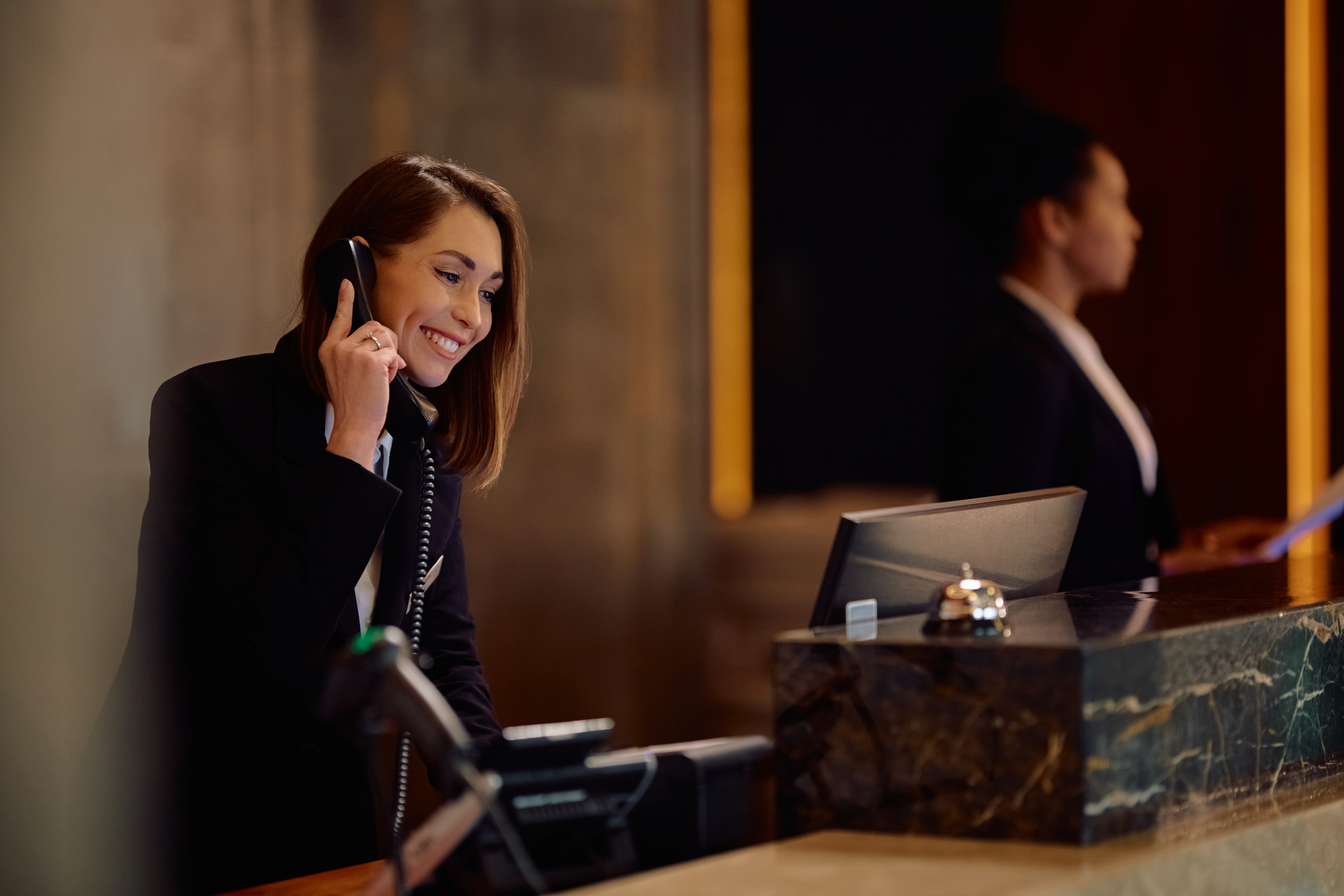 Telefon-KI im Hotel